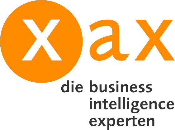 Logo xax managing data & information GmbH