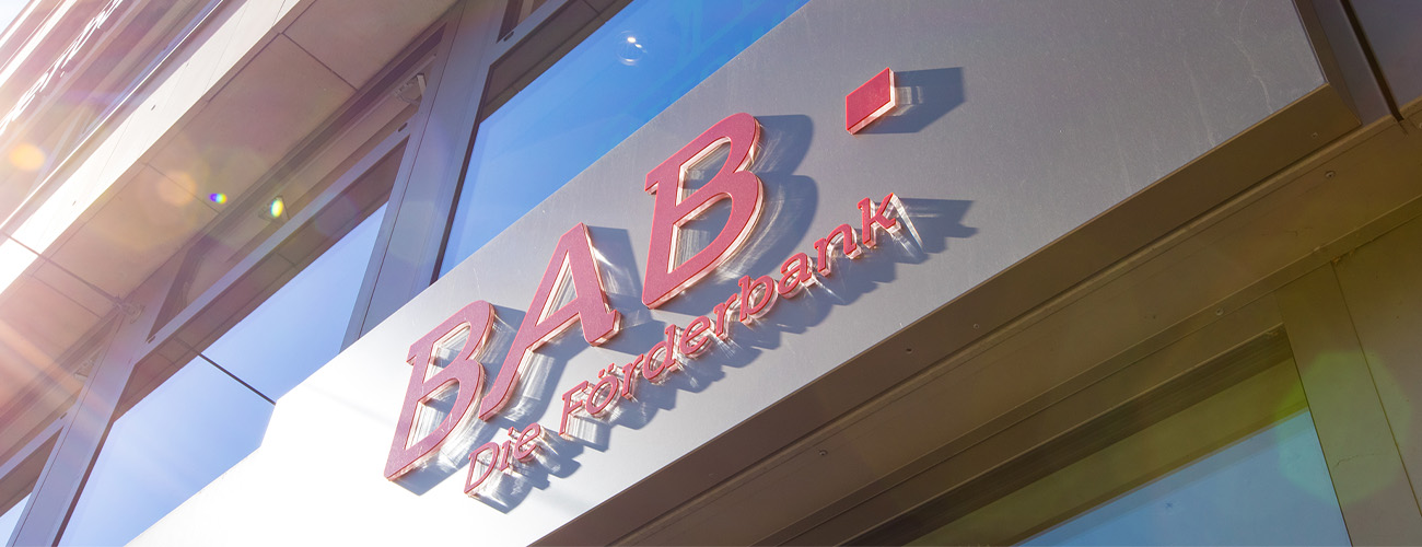 Fassade des BAB-Geschäftssitzes - Quelle: BAB/Lehmkühler