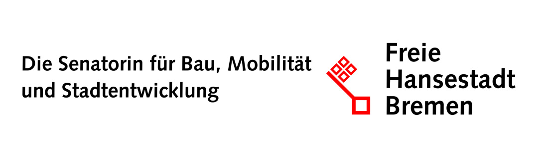 Logo Senatorin für Bau, Mobilität und Stadtentwicklung