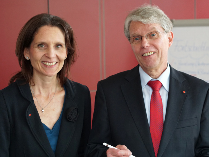 Andrea Schlüterbusch und Michael Thomas