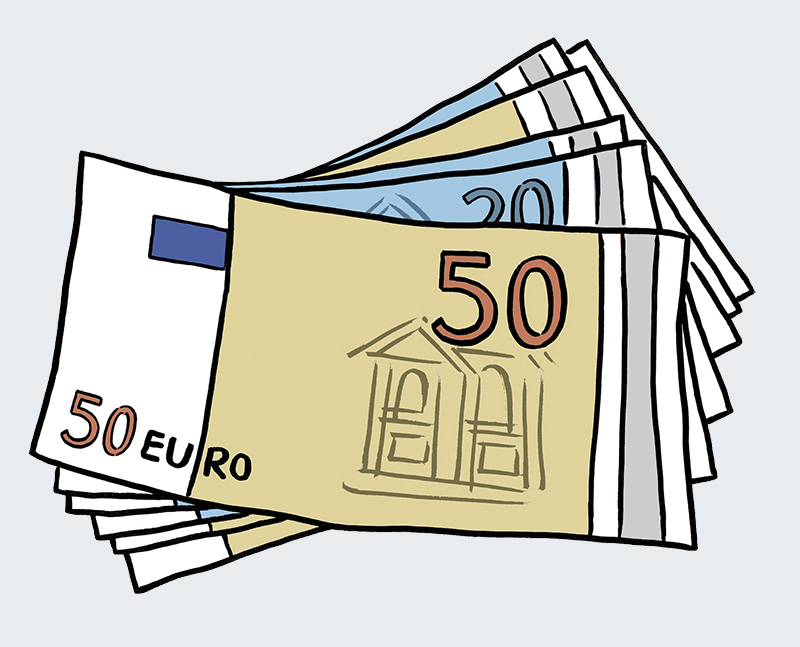Geldscheine 50 Euro
