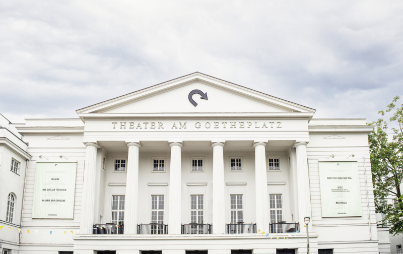 Das Bremer Theater am Goetheplatz von außen.