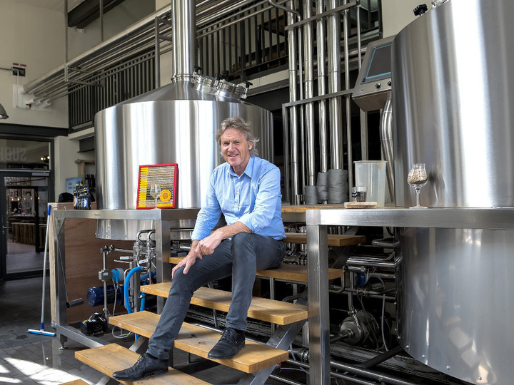 Architekt und Investor Lüder Kastens in der Brauerei