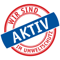 Logo Wir sind aktiv im Umweltschutz